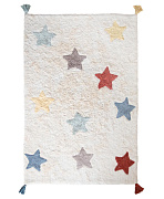 Хлопковый ковер Lillaland Vintage Stars 60х90 см