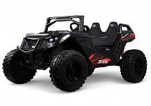 Детский электромобиль RiverToys A707AA LUX NEW 4WD A707AA-LUX-NEW-BLACK-CARBON/черный карбон