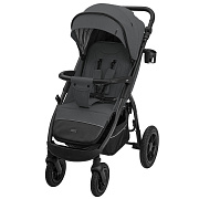 Детская прогулочная коляска Indigo Epica XL Air с сумкой темно-серый