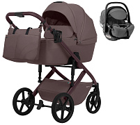 Коляска 3 в 1 Sweet Baby SBL Dolce + автокресло Premier Grey Mokka