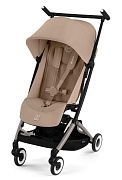 Прогулочная коляска Cybex Libelle TPE New Almond Beige с дождевиком и бампером