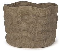 Корзина для игрушек Lorena Canals Точеный камень Stonewashed коричневая 30х25 см