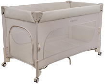 Манеж-кровать Amarobaby Oasis прямоугольный бежевый