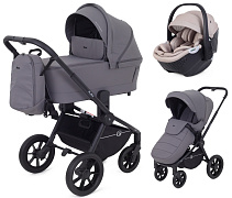 Детская коляска Rant Flex 3 в 1 RA076 с автокреслом Aster Zero Beige Graphite