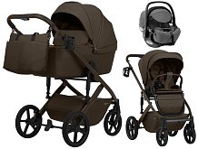 Коляска 3 в 1 Sweet Baby SBL Dolce + автокресло Premier Grey Dark Beige