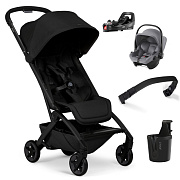 Прогулочная коляска Joolz Aer 2 SE и автокресло Baby-Safe Core Frost Grey и база Vario Base 5Z Space black