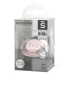 Соска-Пустышка Suavinex Anatomical Pro силикон 6–18 мес 307765 PINK