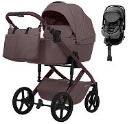 Коляска 3 в 1 Sweet Baby SBL Dolce + автокресло Premier Plus Grey Mokka