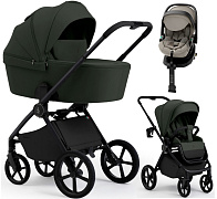 Коляска 3 в 1 Sweet Baby SBL Elegante Pro + автокресло Premier Plus Begie Forest Green