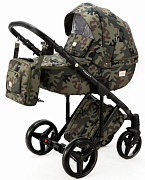 Детская коляска Adamex Luciano 3 в 1 Y122 ХАКИ