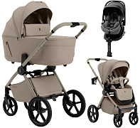 Коляска 4 в 1 Sweet Baby SBL Elegante Therma Colore + автокресло Premier Plus Grey Champagne Beige