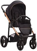 Прогулочная коляска Bebetto Nico Estilo Pro 02 черная кожа