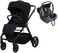 Прогулочная коляска Espiro Only Way 2026 и автокресло Pi Gray blue 510 stylish black