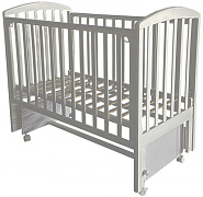 Детская кроватка Кедр Люси 1 (маятник универсальный, колесо) лунная ночь