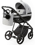 Детская коляска Adamex Quantum 3 в 1 Q-TK83 TIP (СВ.СЕРЫЙ)