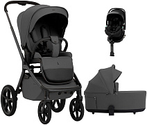 Коляска 3 в 1 Sweet Baby SBL Orso + автокресло Premier Plus Black Dark Grey