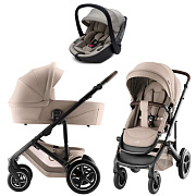 Коляска 3 в 1 Britax Roemer Smile 5Z Style и автокресло Osann Cuddle Wheat Teak