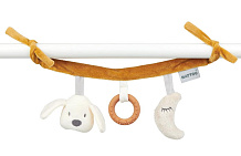 Игрушка мягкая Nattou Soft toy Charlie Собачка на завязках 388214