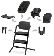 Стульчик для кормления Cybex Lemo 4 в 1 с мягким вкладышем Stunning Black