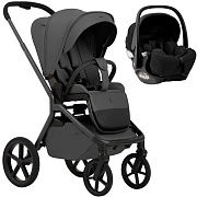 Прогулочная коляска Sweet Baby SBL Orso + автокресло Premier Black Dark Grey