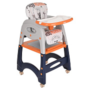 Детский стул-трансформер Pituso Carlo New Blue/Синий