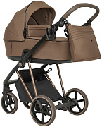 Детская коляска Roan Sol Vintage Luxury 2.0 2 в 1 VIN 03/MM Mocha Mousse/Cappuccino//Bronze/руч.Cappuccino