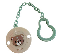 Держатель для пустышки Uviton круглый 0639 Teddy bear (плюшевый мишка)