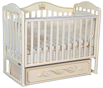 Детская кроватка Bellini Letizia Elite (универсальный маятник) слоновая кость