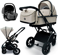 Коляска 3 в 1 Sweet Baby Ricci Air + автокресло Premier Grey Capuccino (Air)