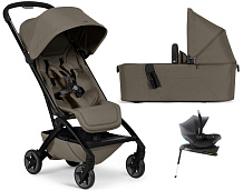 Коляска 2 в 1 Joolz Aer 2 и автокресло Baby-Safe Core Midnight Grey и база Baby-Safe Core Hazel brown