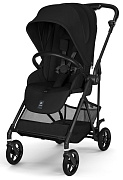 Прогулочная коляска Cybex Melio Carbon 2026 Magic Black с дождевиком