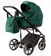 Детская коляска Adamex Locco Light 3 в 1 LL-TK52 TIP (ЗЕЛЕНЫЙ)