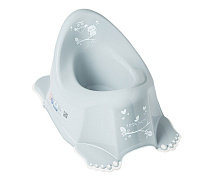 Детский горшок Tega Baby Owl (Совы) антискользящий SO-001-106 серый