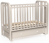 Детская кроватка Bebizaro Heirloom маятник универсальный с ящиком BZHMMUYA/06/CA Cappuccino