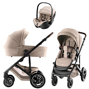 Коляска 3 в 1 Britax Roemer Smile 5Z Style и автокресло Baby-Safe PRO Style Teak Teak