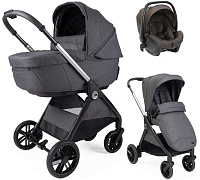 Коляска Chicco Bellagio 3 в 1 с автокреслом Kory Plus Bronze Lizard Re_lux Black Satin