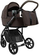 Детская коляска Roan Bass Next 2.0 2 в 1 BSN/44/2 Turkish Coffe/Black/руч.Cappuccino