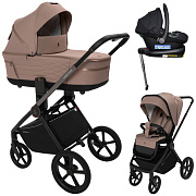 Коляска 4 в 1 Sweet Baby SBL Elegante Therma + автокресло Elegante Plus с базой i-Size ISOFIX DK780 Beige