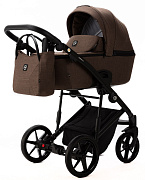 Детская коляска Adamex Mobi Lux New 3 в 1 MN-TK51 КОРИЧНЕВЫЙ