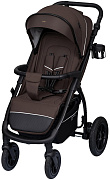 Детская прогулочная коляска Indigo Epica XL Air Plus с сумкой 2026 коричневый