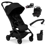 Прогулочная коляска Joolz Aer 2 SE и автокресло Baby-Safe Core Space Black и база Vario Base 5Z Space black