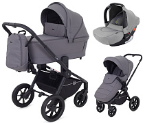 Детская коляска Rant Flex 3 в 1 RA076 с автокреслом Cruise Grey Graphite