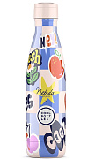 Термос-термобутылка Cool Bottles Nebula Studio Sticker Fever 500 мл