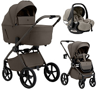 Коляска 3 в 1 Sweet Baby SBL Elegante Therma Colore + автокресло Premier Begie Dark Beige