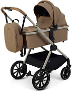 Детская коляска Rant Moss Prime 3 в 1 с автокреслом Carry Pro Black Beige