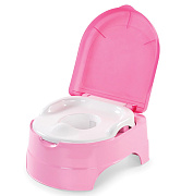 Горшок-подножка Summer Infant My Fun Potty 2 в 1 розовый