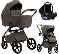 Коляска 3 в 1 Sweet Baby SBL Elegante Therma Colore + автокресло Elegante Plus Dark Beige