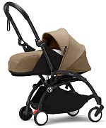 Коляска для новорожденных Stokke YOYO3 Newborn Pack 0+ рама чёрная Black Toffee