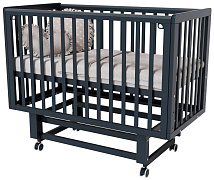 Детская кровать Agex Lira маятник продольный ALG239 Графит