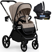 Прогулочная коляска Sweet Baby SBL Elegante Therma + автокресло Elegante Plus с базой i-Size ISOFIX DK780 Beige